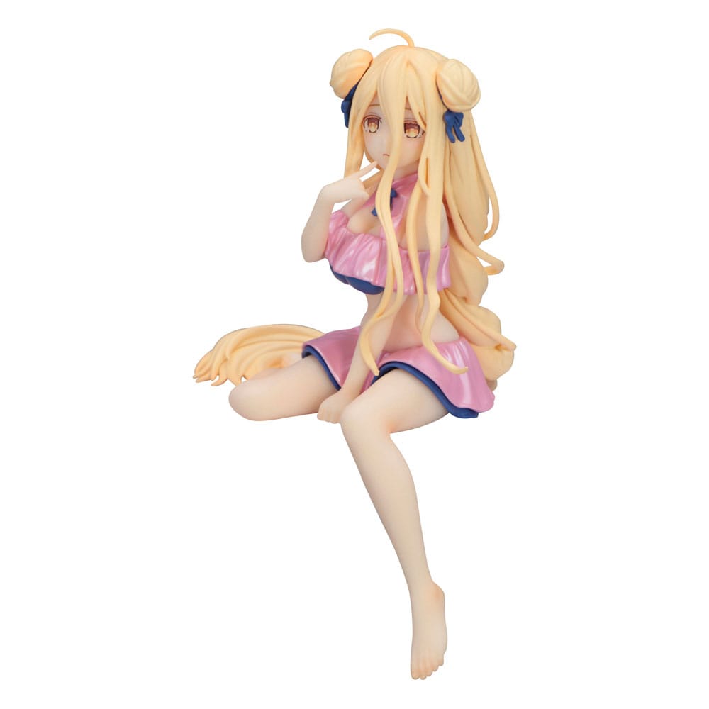 Date A Live V statuette PVC Noodle Stopper Mukuro Hoshimiya Swimsuit Pastel Pink Color Ver. 13 cm