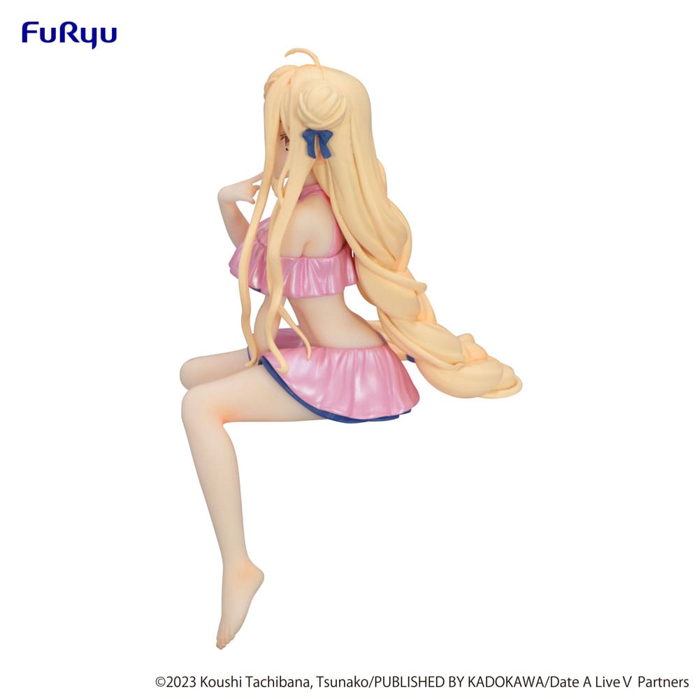 Date A Live V statuette PVC Noodle Stopper Mukuro Hoshimiya Swimsuit Pastel Pink Color Ver. 13 cm