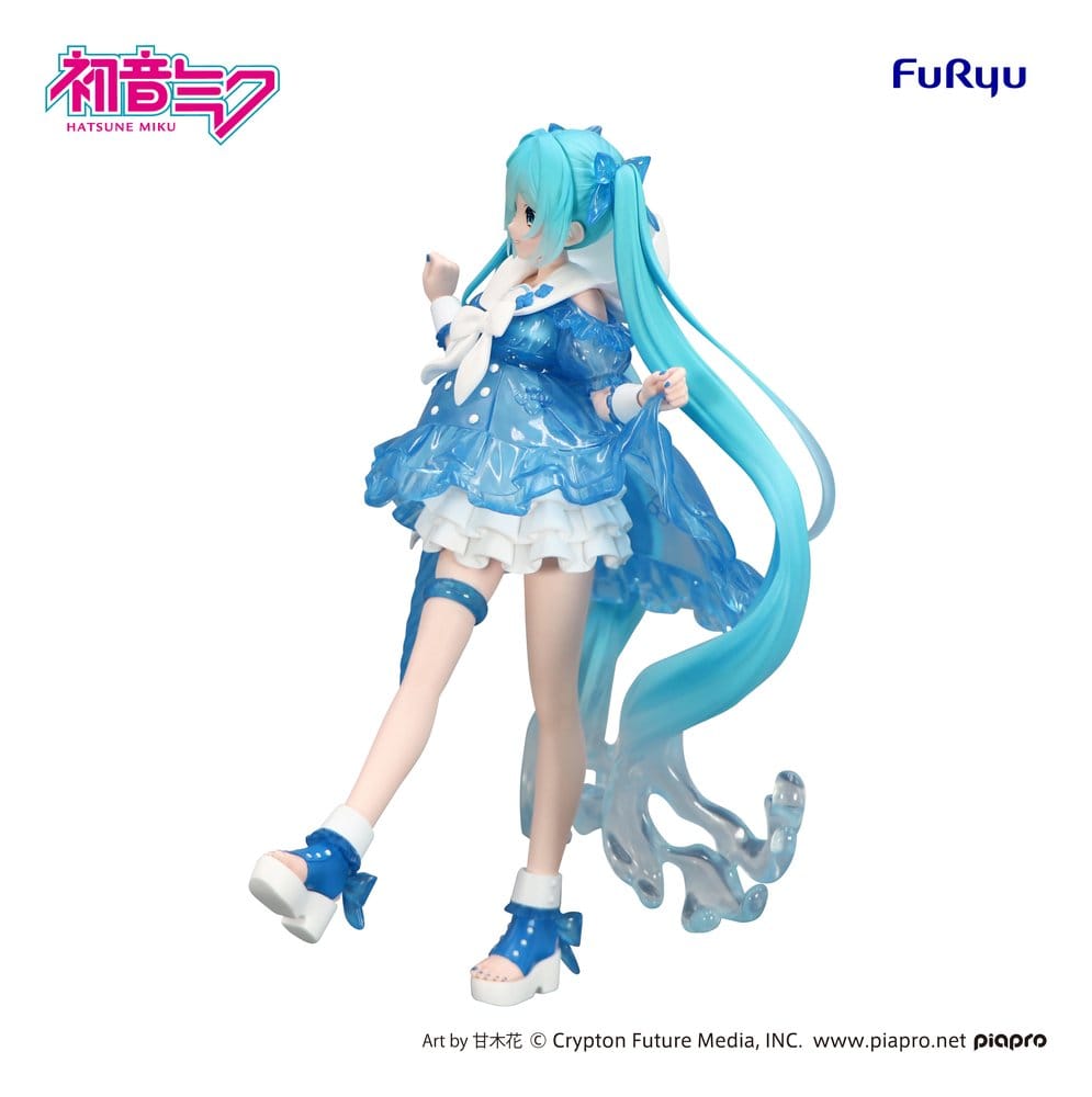 Hatsune Miku statuette PVC Trio-Try-iT Miku Rainy Dance 19 cm