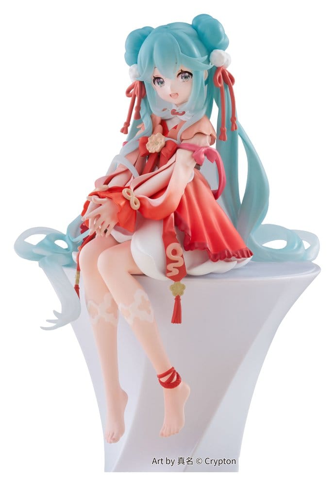 Hatsune Miku statuette PVC Noodle Stopper 2026 Chinese New Year Ver. 14 cm