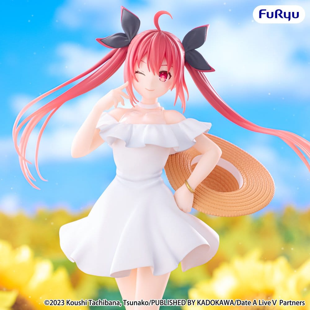 Date A Live V statuette PVC Muchute Kotori Itsuka Summer Dress 20 cm