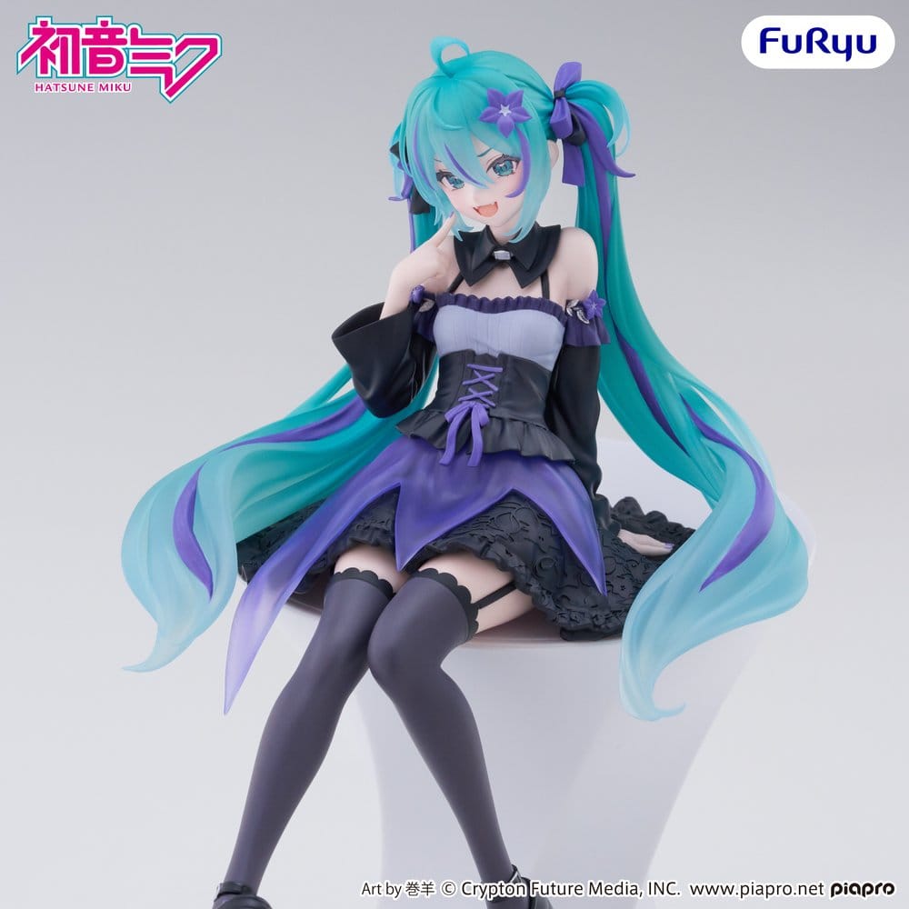 Hatsune Miku figurine PVC Noodle Stopper Flower Fairy Bellflower 14 cm