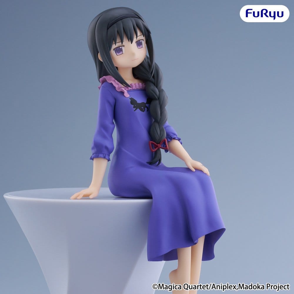 Puella Magi Madoka Magica figurine PVC Noodle Stopper -Homura Akemi- 15 cm