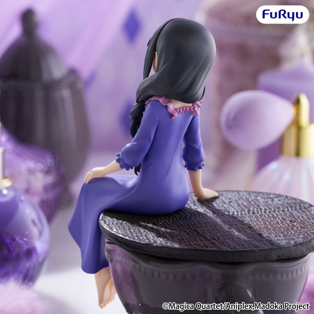 Puella Magi Madoka Magica figurine PVC Noodle Stopper -Homura Akemi- 15 cm