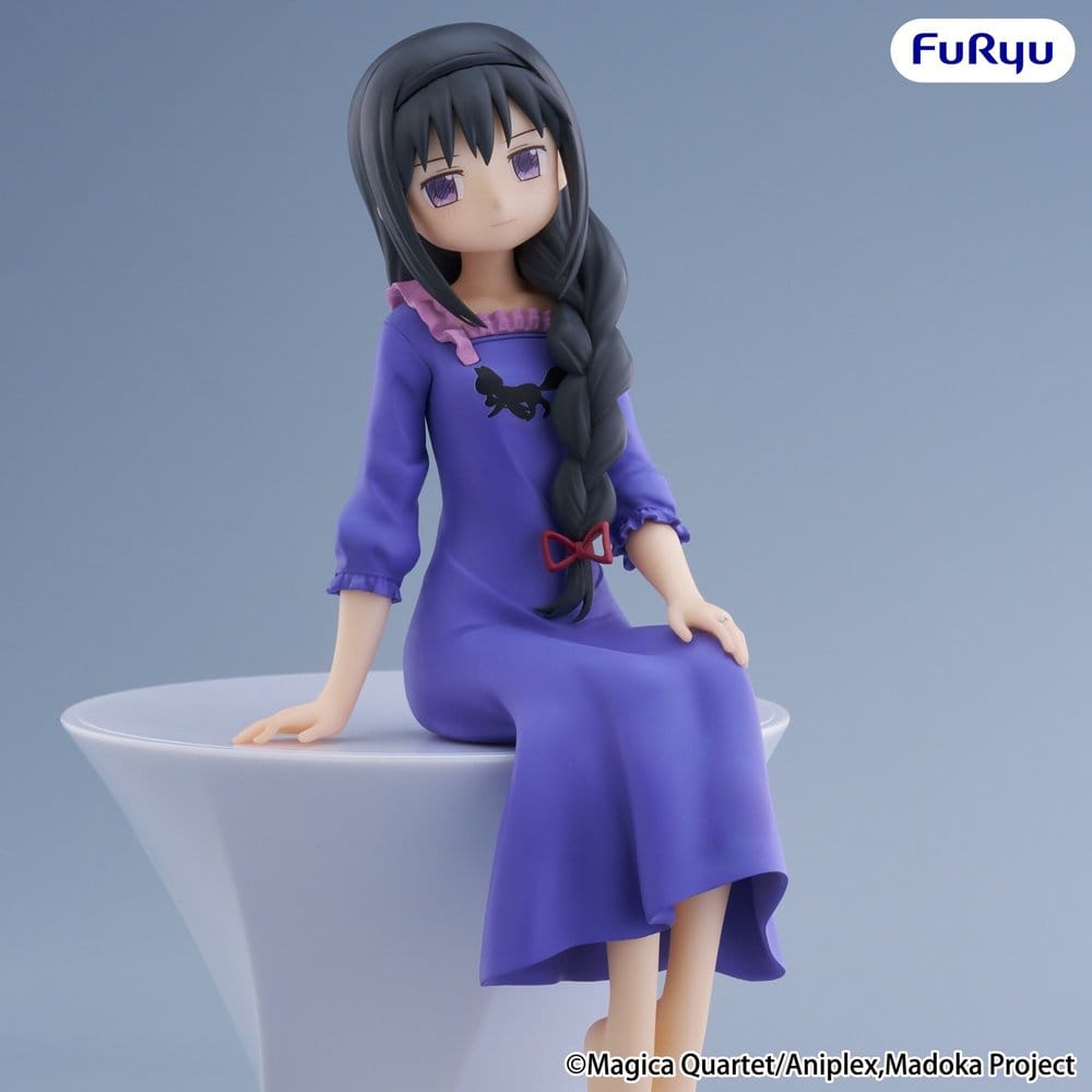 Puella Magi Madoka Magica figurine PVC Noodle Stopper -Homura Akemi- 15 cm