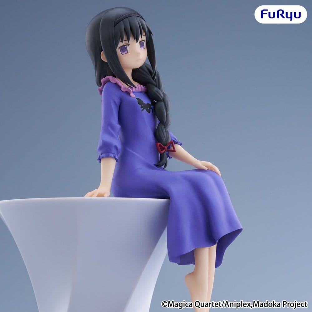 Puella Magi Madoka Magica figurine PVC Noodle Stopper -Homura Akemi- 15 cm
