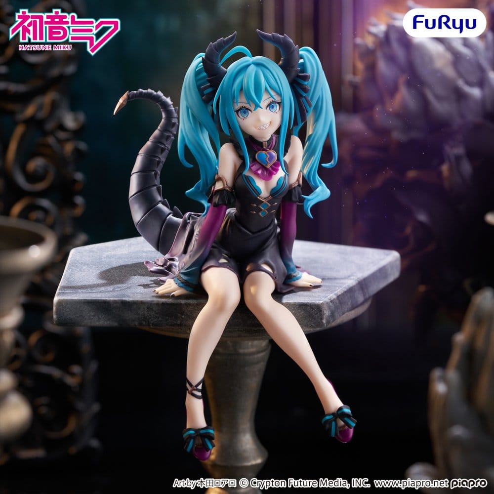 Hatsune Miku Noodle Stopper figurine PVC Hatsune Miku Villain Ver. 16 cm