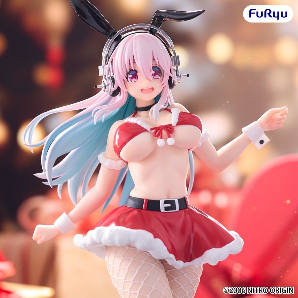 Super Sonico figurine PVC BiCute Bunnies Santa Ver. 30 cm