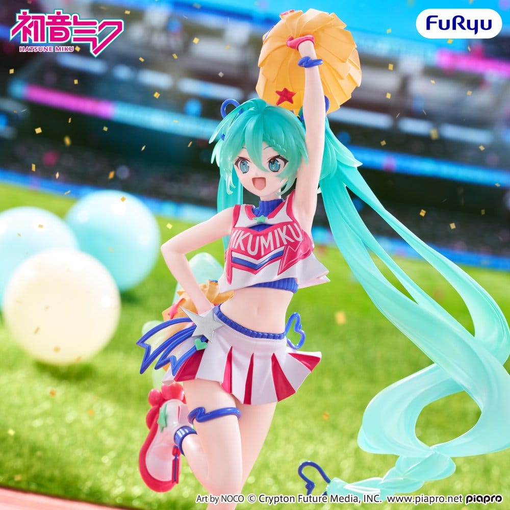 Hatsune Miku figurine PVC Muchute Cheerleader Ver. 22 cm