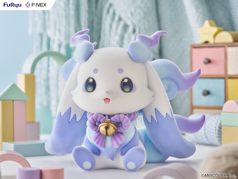 Nijisanji F:Nex figurine Soft Vinyl Flocky 1/2 Lunlun 20 cm