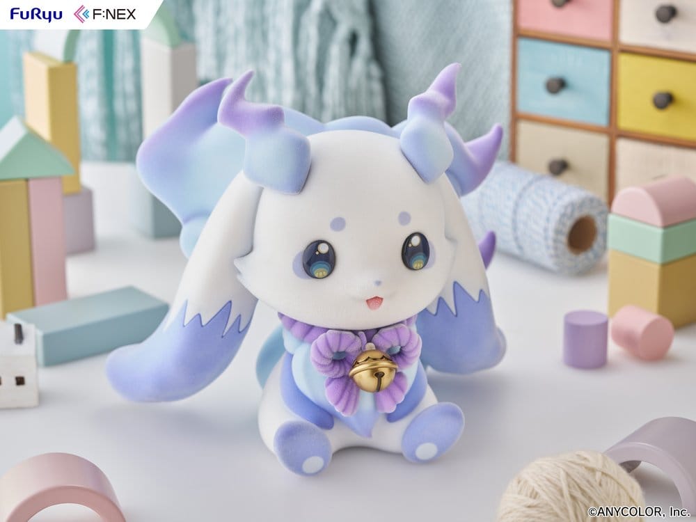 Nijisanji F:Nex figurine Soft Vinyl Flocky 1/2 Lunlun 20 cm