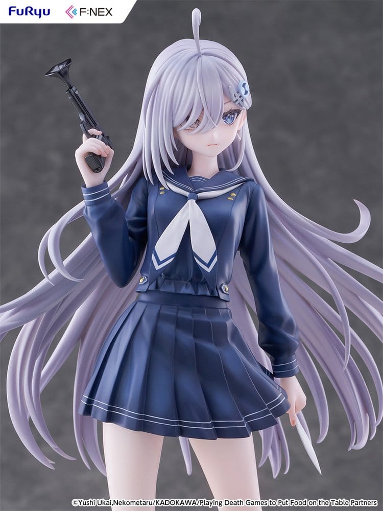 Playing Death Games to Put Food on the Table figurine PVC 1/7 Yuki School Uniform Ver. 24 cm
