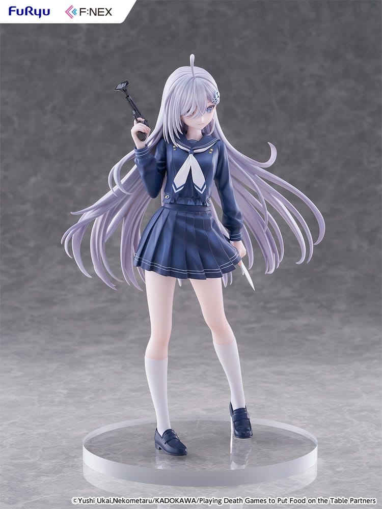 Playing Death Games to Put Food on the Table figurine PVC 1/7 Yuki School Uniform Ver. 24 cm
