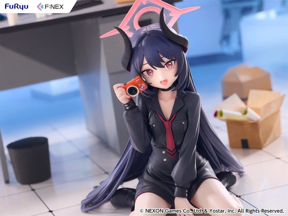 Blue Archive figurine PVC 1/7 F:NEX Chiaki Memorial lobby Ver. 38 cm