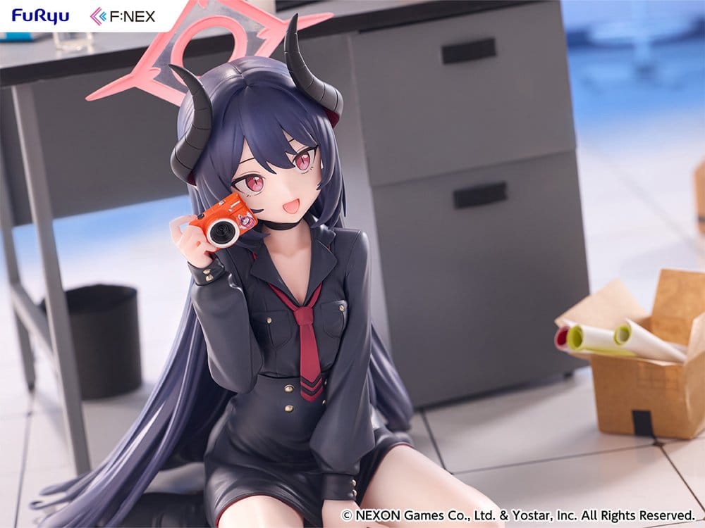 Blue Archive figurine PVC 1/7 F:NEX Chiaki Memorial lobby Ver. 38 cm