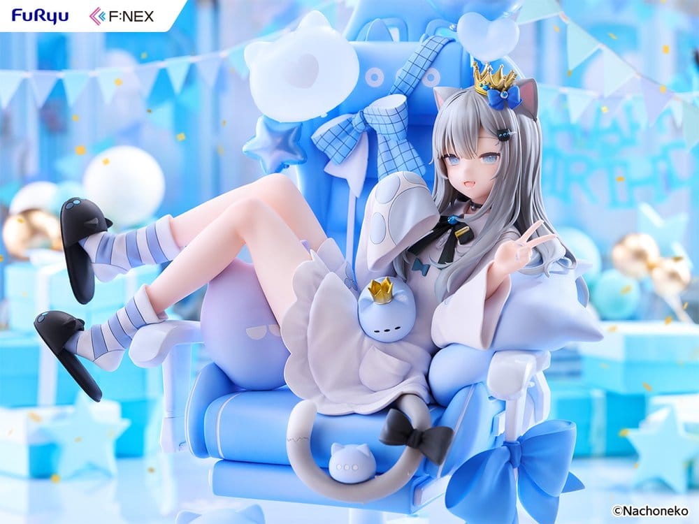 Virtual YouTuber figurine PVC 1/7 F:NEX Nachoneko Birthday Ver. 24 cm