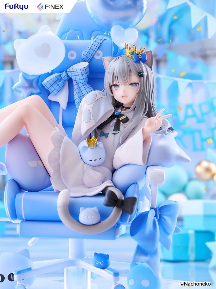 Virtual YouTuber figurine PVC 1/7 F:NEX Nachoneko Birthday Ver. 24 cm