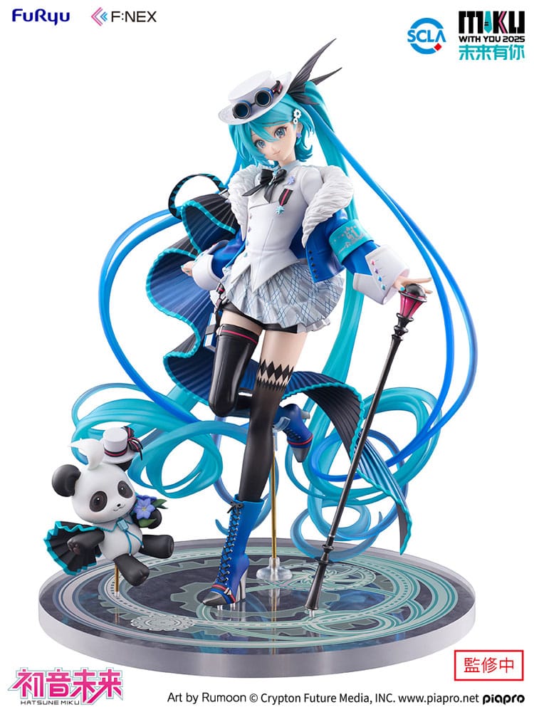 Hatsune Miku F:NEX statuette PVC 1/7 Hatsune Miku Miku with You 2025 Ver. 25 cm