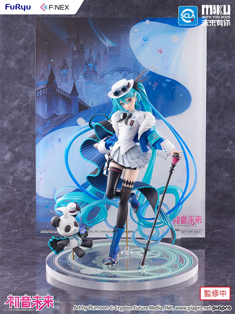 Hatsune Miku F:NEX statuette PVC 1/7 Hatsune Miku Miku with You 2025 Ver. 25 cm