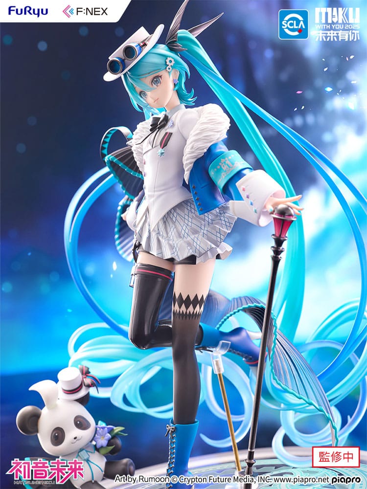 Hatsune Miku F:NEX statuette PVC 1/7 Hatsune Miku Miku with You 2025 Ver. 25 cm