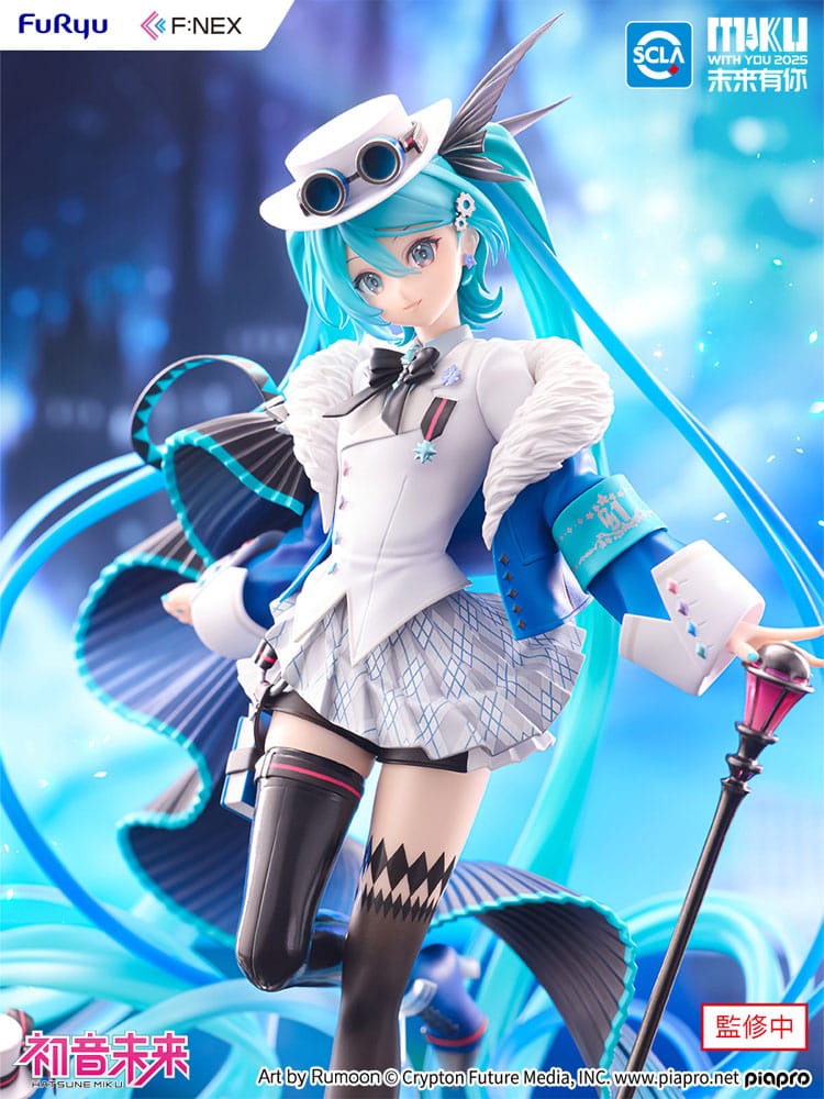 Hatsune Miku F:NEX statuette PVC 1/7 Hatsune Miku Miku with You 2025 Ver. 25 cm