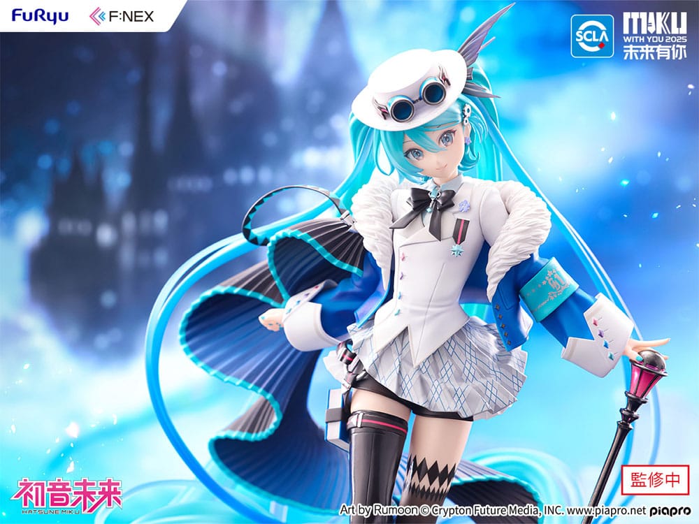 Hatsune Miku F:NEX statuette PVC 1/7 Hatsune Miku Miku with You 2025 Ver. 25 cm