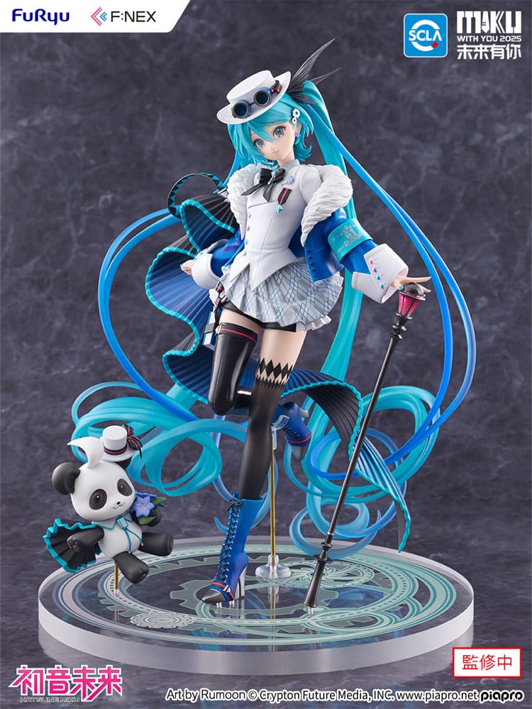 Hatsune Miku F:NEX statuette PVC 1/7 Hatsune Miku Miku with You 2025 Ver. 25 cm