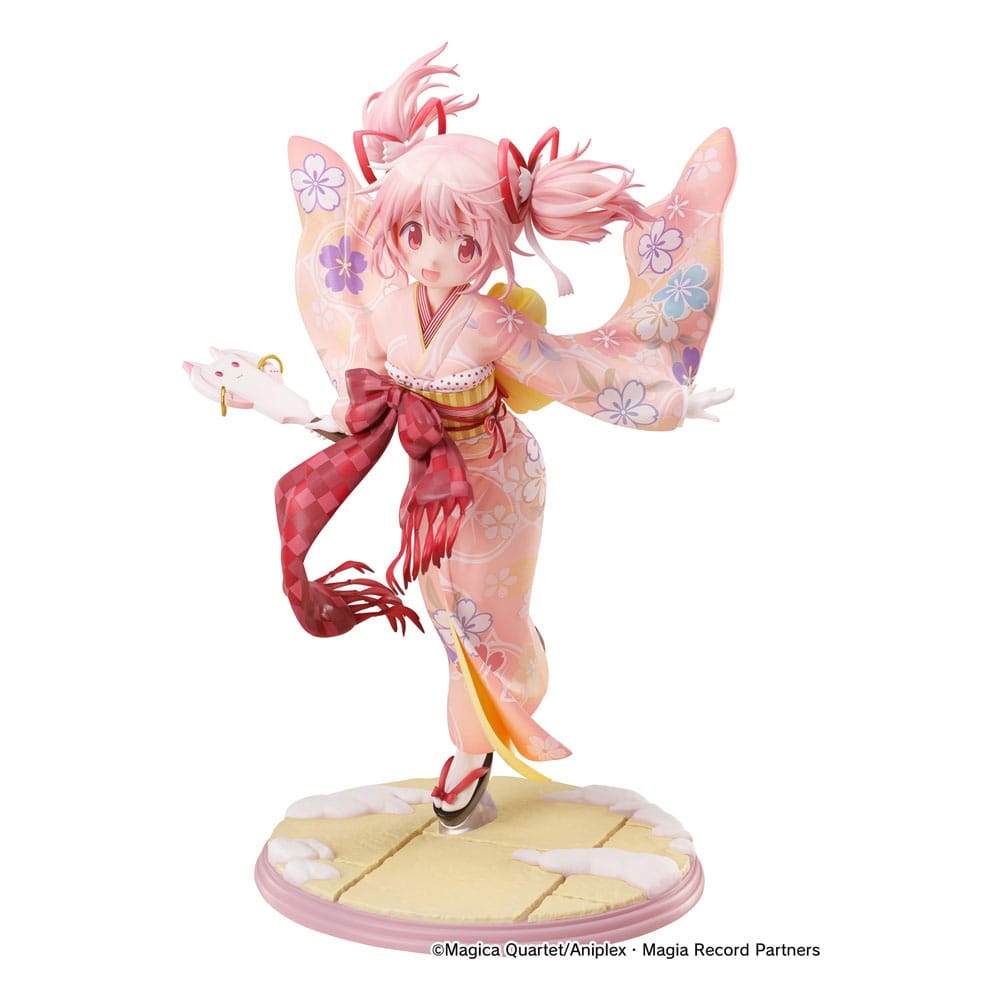 Puella Magi Madoka Magica Side Story Magia Record statuette PVC 1/7 Madoka Kaname Kimono Ver. 22 cm