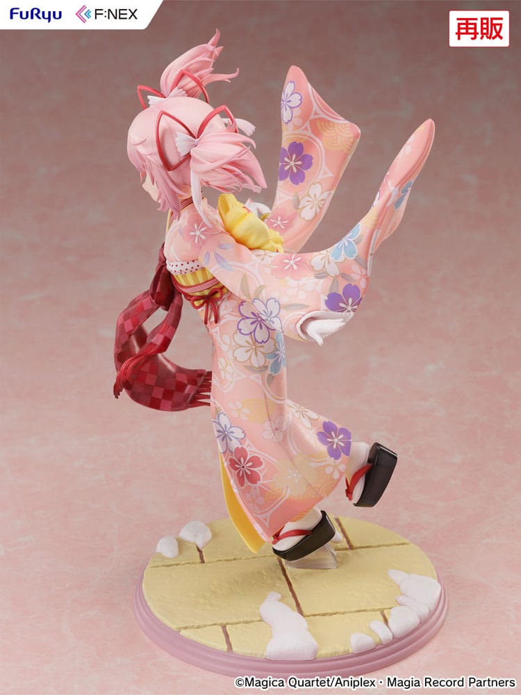 Puella Magi Madoka Magica Side Story Magia Record statuette PVC 1/7 Madoka Kaname Kimono Ver. 22 cm