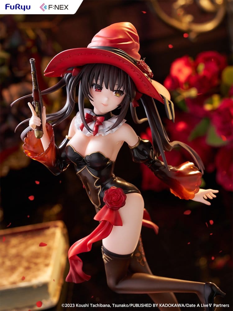 Date A Live V F:Nex figurine PVC 1/7 Kurumi Tokisaki Witch Style ver. 25 cm