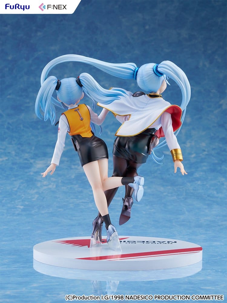 Nadesico the movie The prince of darkness figurine PVC 1/7 Ruri Hoshino double ruriruri Ver. 22 cm