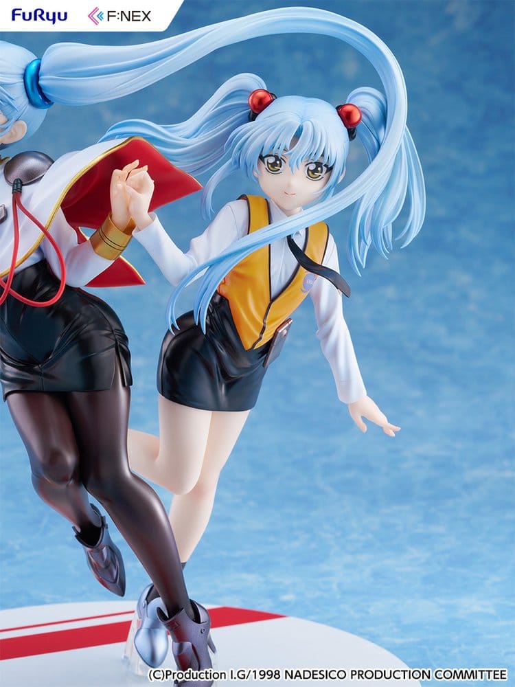 Nadesico the movie The prince of darkness figurine PVC 1/7 Ruri Hoshino double ruriruri Ver. 22 cm