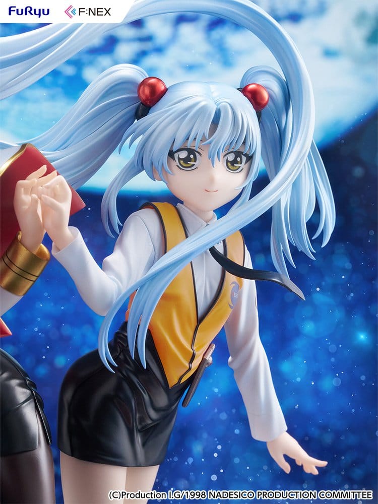 Nadesico the movie The prince of darkness figurine PVC 1/7 Ruri Hoshino double ruriruri Ver. 22 cm