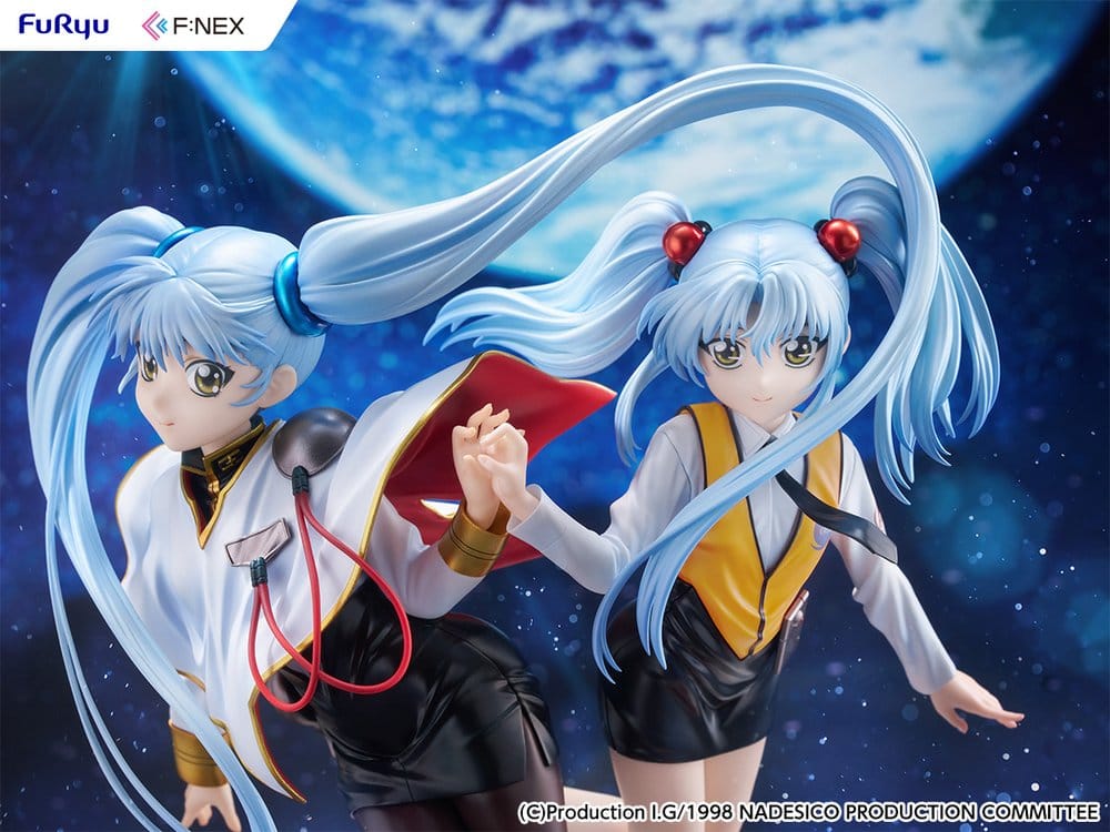 Nadesico the movie The prince of darkness figurine PVC 1/7 Ruri Hoshino double ruriruri Ver. 22 cm