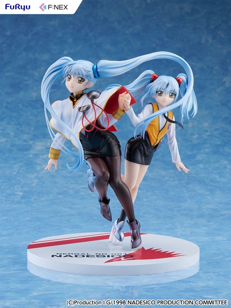 Nadesico the movie The prince of darkness figurine PVC 1/7 Ruri Hoshino double ruriruri Ver. 22 cm
