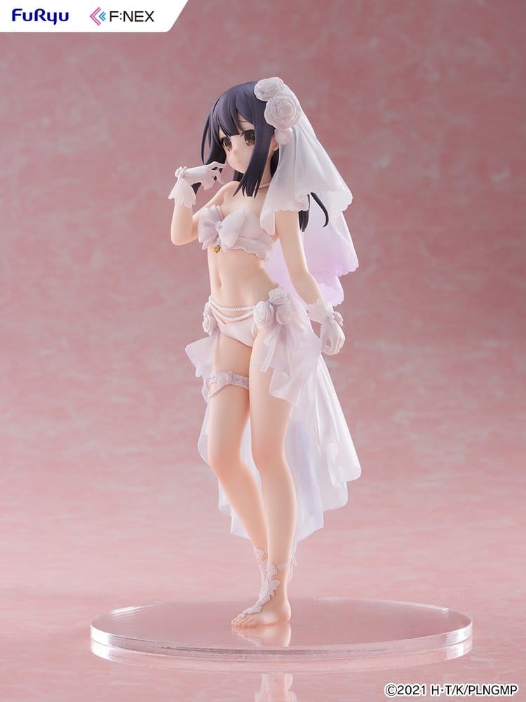Fate/kaleid liner Prisma Illya: Licht - The Nameless Girl F:NEX figurine PVC 1/7 Miyu Edelfelt Wedding Swimsuit Ver. 21 cm