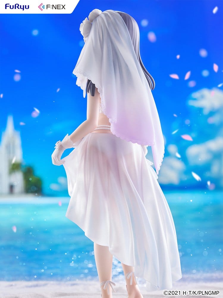 Fate/kaleid liner Prisma Illya: Licht - The Nameless Girl F:NEX figurine PVC 1/7 Miyu Edelfelt Wedding Swimsuit Ver. 21 cm