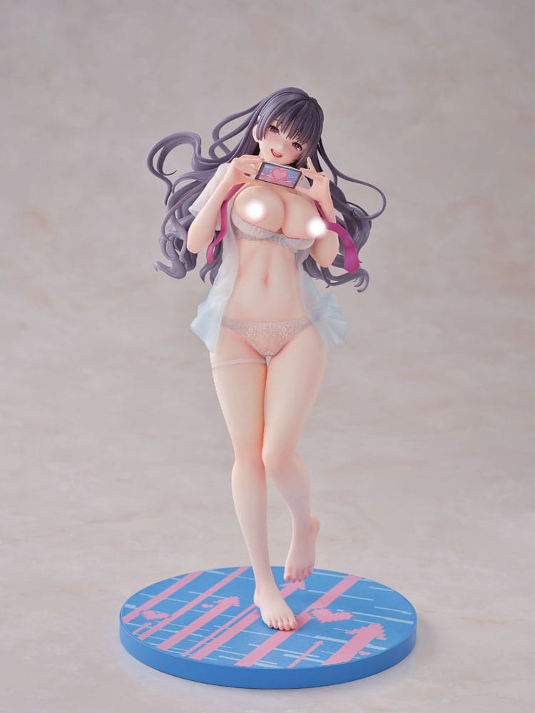 Original Character statuette PVC 1/6 Ane Taiken Jogakuryou Sakuraya Mahiru Vol. 097 Cover Art 27 cm