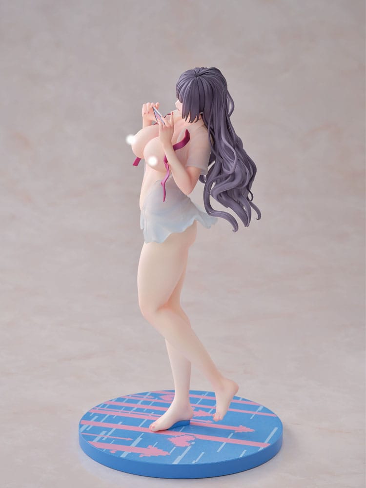 Original Character statuette PVC 1/6 Ane Taiken Jogakuryou Sakuraya Mahiru Vol. 097 Cover Art 27 cm