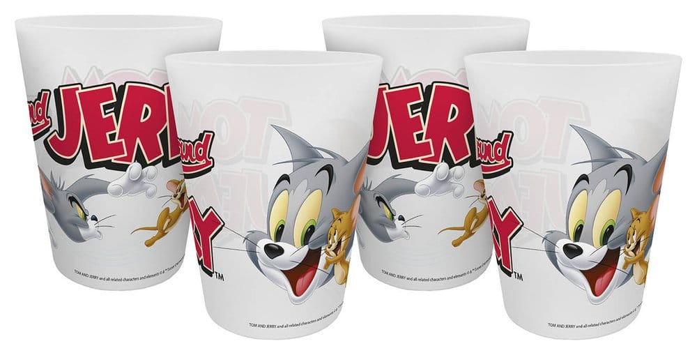 Tom & Jerry gobelet pack de 4 300 ml