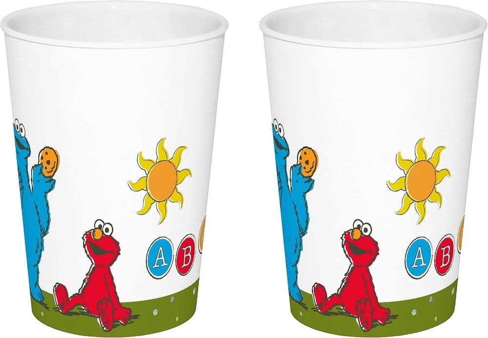 Rue Sésame pack 2 gobelets Vintage Kids 330ml