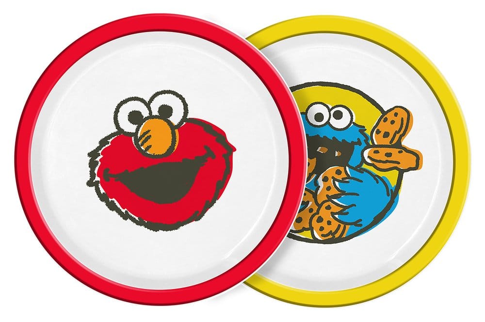 Rue Sésame pack 2 assiettes Vintage Kids 22 cm