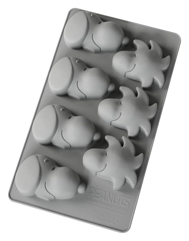 Peanuts moule à muffins en silicone Snoopy & Woodstock gris