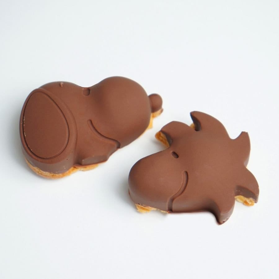 Peanuts moule à muffins en silicone Snoopy & Woodstock gris
