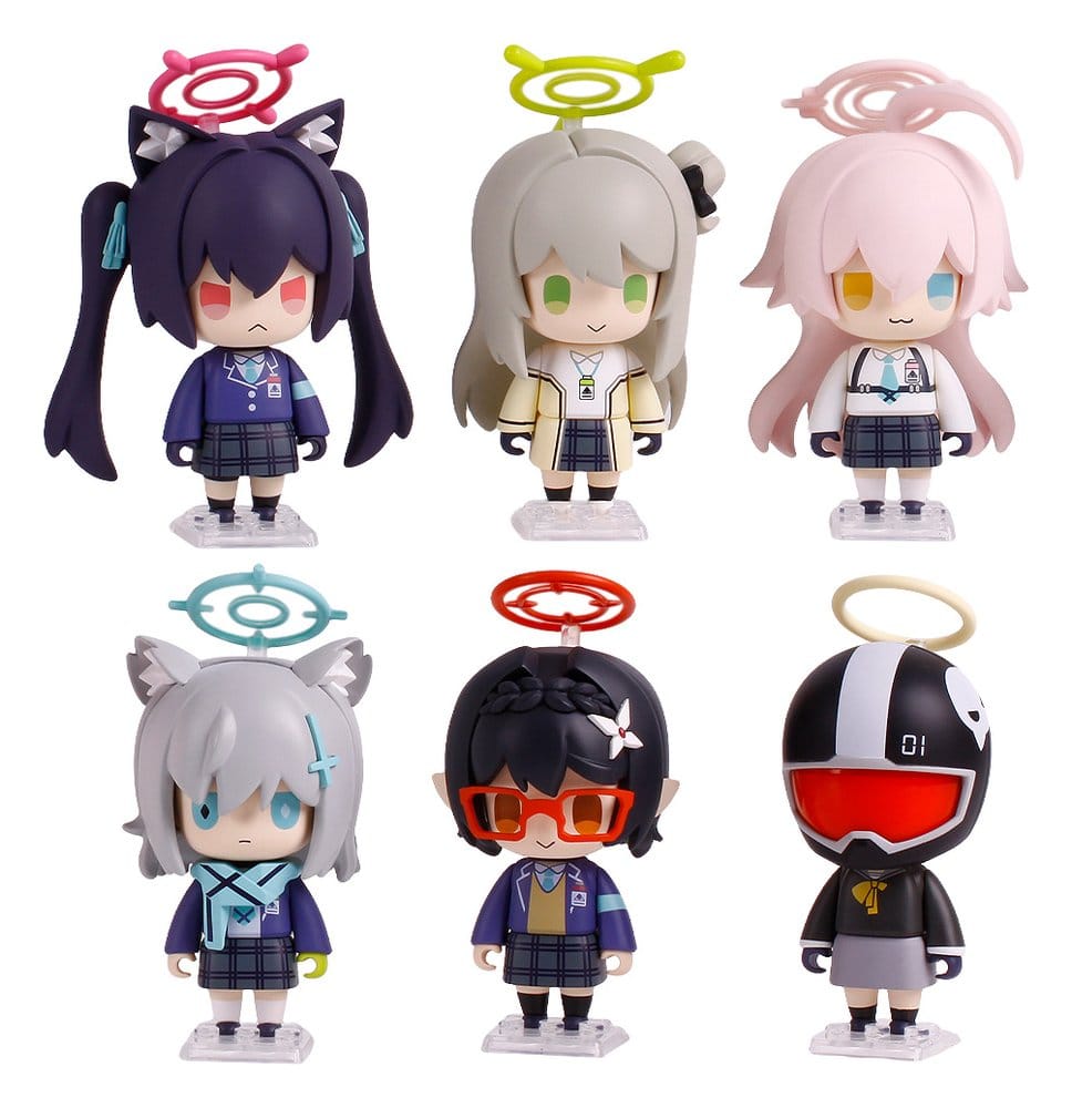 Blue Archive Blind Box assortiment figurines mini FigRiq Series Vol. 1 8 cm (6)