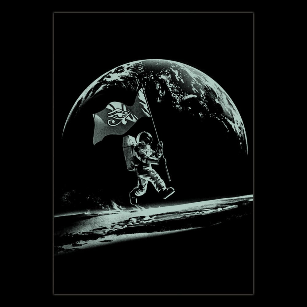 Humankind poster Glow in the Dark Astronaut