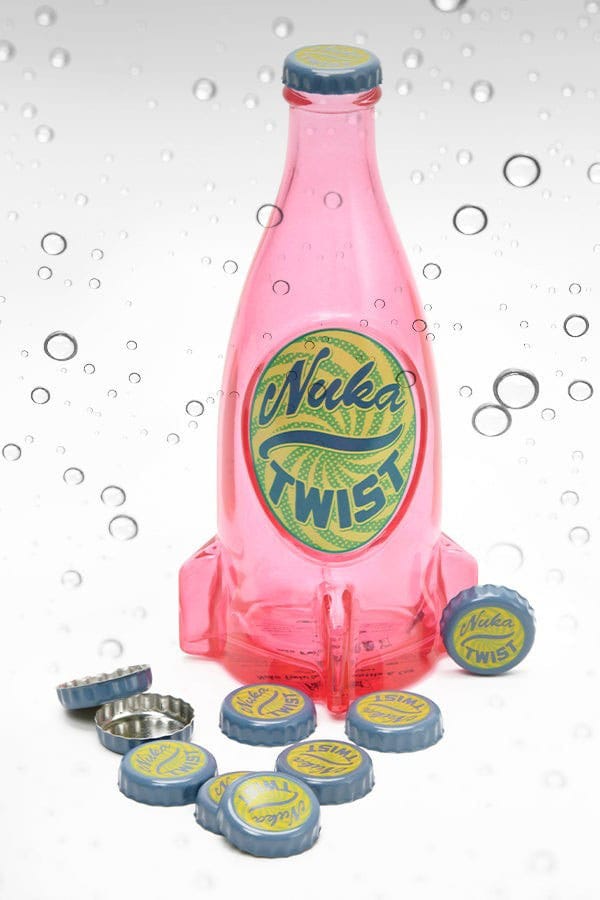 Fallout réplique Bottle Series Glass Bottle & Cap Nuka Twist