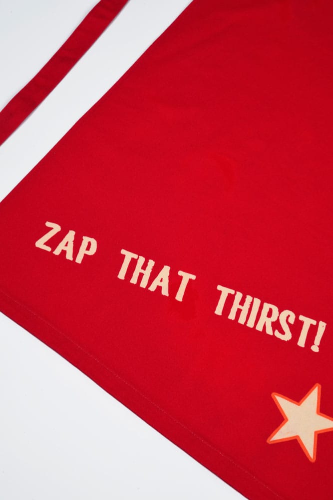 Fallout Tablier Nuka Cola Zap that Thirst