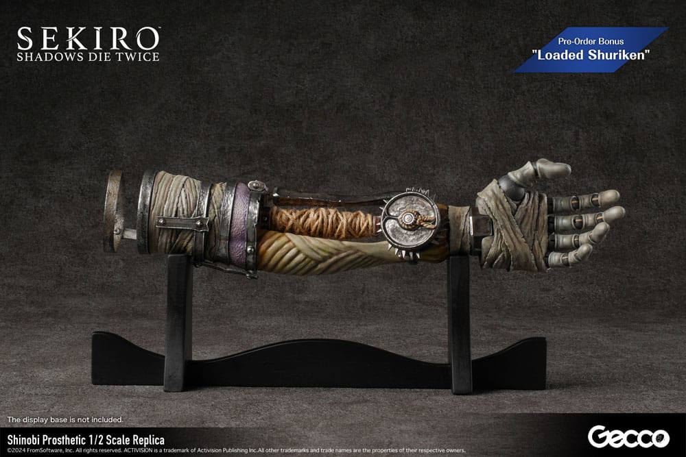 Sekiro: Shadows Die Twice réplique 1/2 Shinobi Prosthetic 32 cm