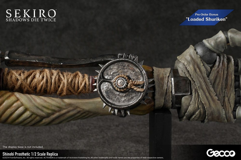 Sekiro: Shadows Die Twice réplique 1/2 Shinobi Prosthetic 32 cm